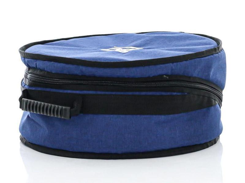 Imagem de Bag de Caixa Batera Clube BC The Jeans Azul para caixas de 14 e 13 até 6,5 profundidade Semicase