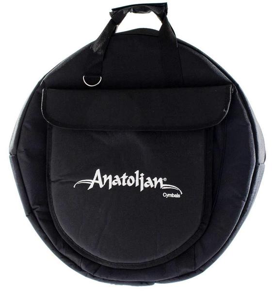 Imagem de Bag de Pratos Anatolian Cymbals Lux Cymbal Bag Padrão Top com Alça de Mochila e Pratos até 22