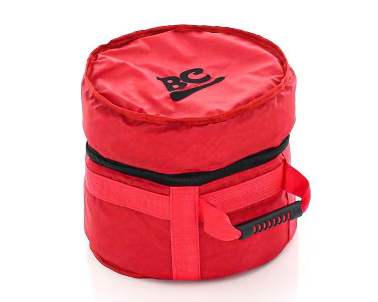 Imagem de Bag de Tom Batera Clube BC The Red 08 em Nylon 600 com reforço interno em isomanta e TNT importado