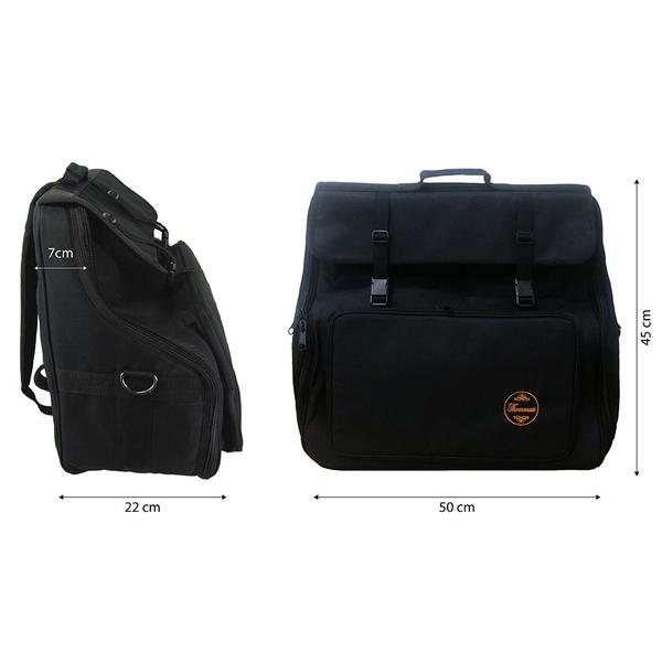 Bag Para Acordeon, Sanfona, Gaita 80 Baixos Thommasi Imagem de Bag Para Acordeon, Sanfona, Gaita 80 Baixos Thommasi