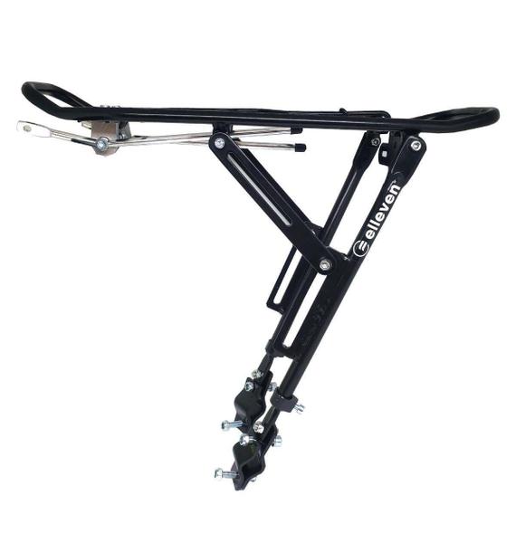 Imagem de Bagageiro Bike Alumínio Aro 26-29 25kg Preto 40x14cm