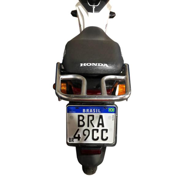 Bagageiro Churrasqueira Moto Honda Pop 110 110i ano 2016 à 2018 2019 2020 2021 2022 2023 - MOTORCYCLE Imagem de Bagageiro Churrasqueira Moto Honda Pop 110 110i ano 2016 à 2018 2019 2020 2021 2022 2023