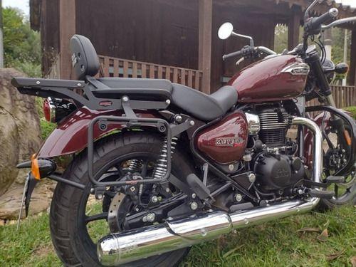 Imagem de Bagageiro de Suporte Bauleto Royal Enfield Meteor 350 Chapam