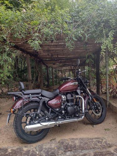 Imagem de Bagageiro de Suporte Bauleto Royal Enfield Meteor 350 Chapam