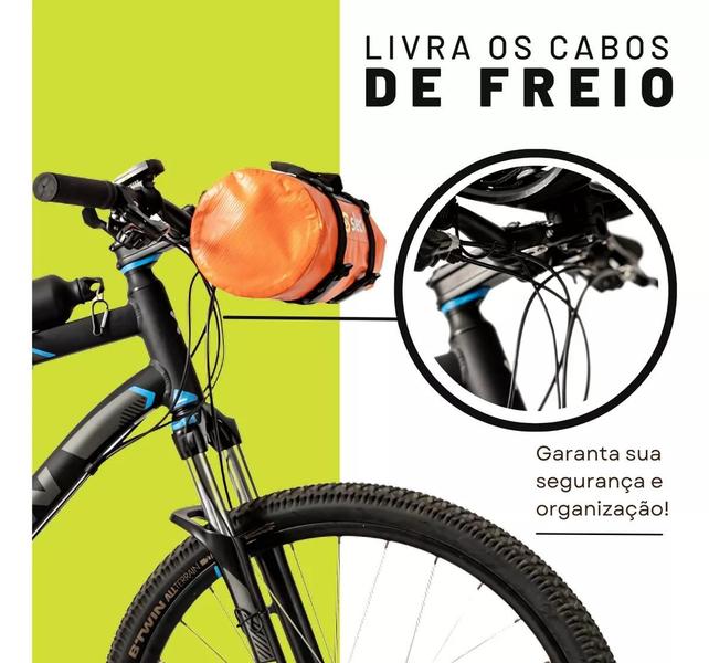 Imagem de Bagageiro Dianteiro Sleck Para Bolsa Estanque Bike