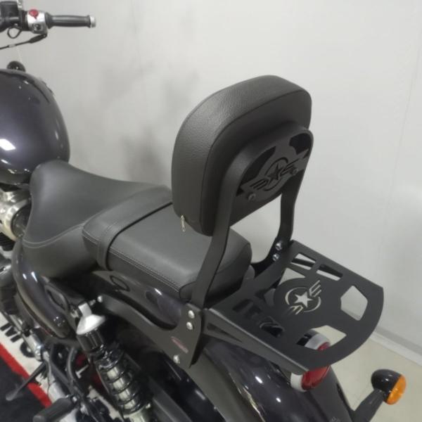 Bagageiro + Encosto Royal Enfield Super Meteor 650 25+ 14701 - Chapam Imagem de Bagageiro + Encosto Royal Enfield Super Meteor 650 25+ 14701