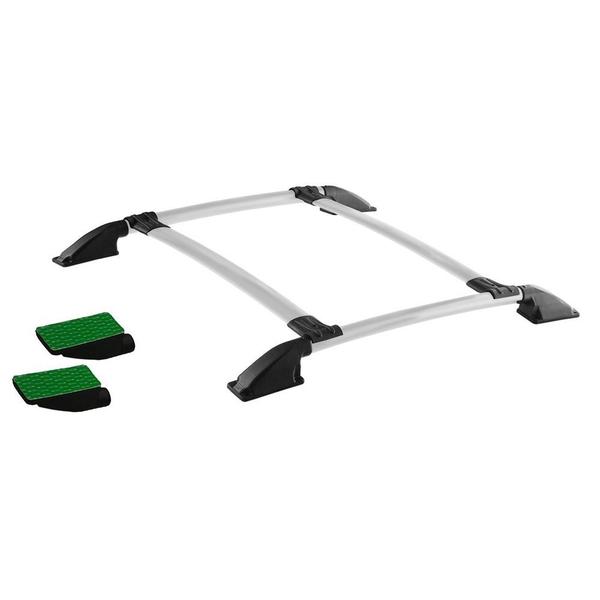 Bagageiro Ford Ka 2008 2009 2010 2011 2012 2013 Prata Colado - Track Imagem de Bagageiro Ford Ka 2008 2009 2010 2011 2012 2013 Prata Colado