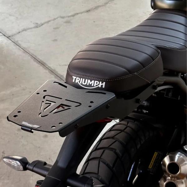 Bagageiro Scrambler 400x e Speed 400 Bráz Acessórios 2024+ Imagem de Bagageiro Scrambler 400x e Speed 400 Bráz Acessórios 2024+
