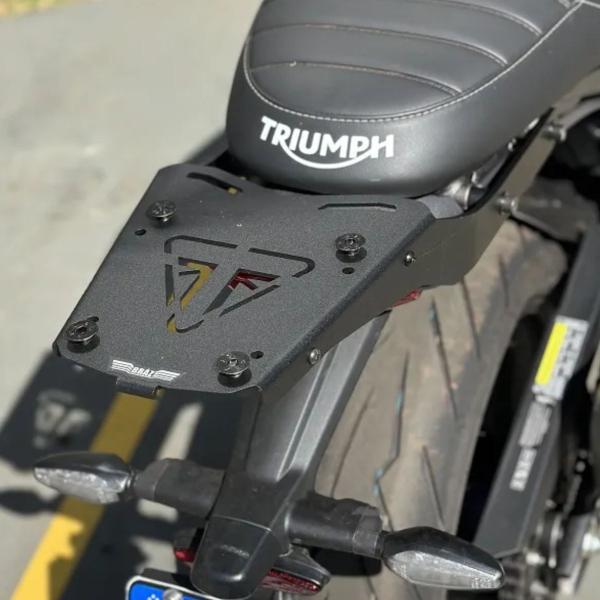 Bagageiro Scrambler 400x e Speed 400 Bráz Acessórios 2024+ Imagem de Bagageiro Scrambler 400x e Speed 400 Bráz Acessórios 2024+
