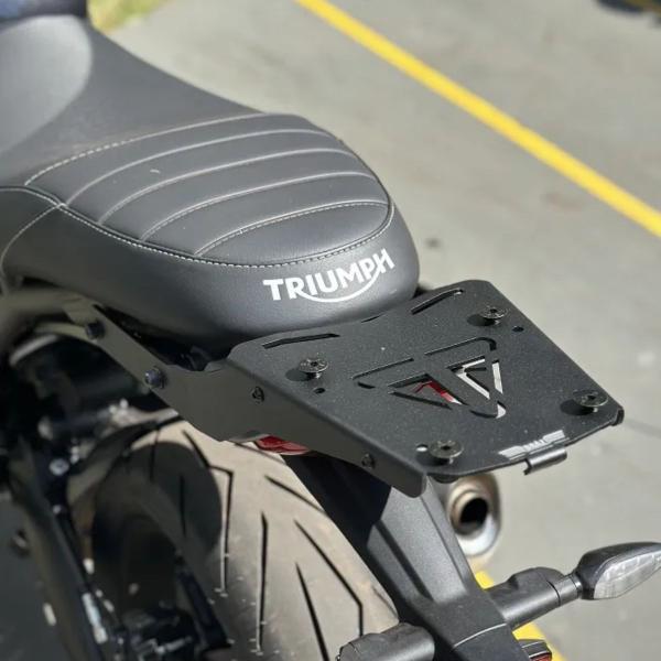 Bagageiro Scrambler 400x e Speed 400 Bráz Acessórios 2024+ Imagem de Bagageiro Scrambler 400x e Speed 400 Bráz Acessórios 2024+