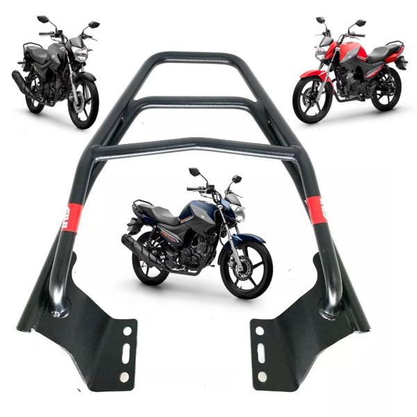 Bagageiro Suporte Bau ybr Factor 125 150 Givi Sr2124 Imagem de Bagageiro Suporte Bau ybr Factor 125 150 Givi Sr2124