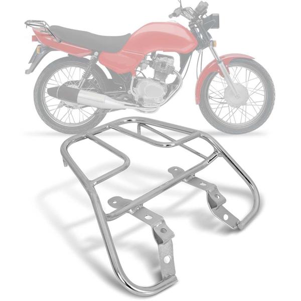Bagageiro Suporte Bauleto Pro Tork Sansão Moto CG Titan 95 a 99 Cormado Imagem de Bagageiro Suporte Bauleto Pro Tork Sansão Moto CG Titan 95 a 99 Cormado