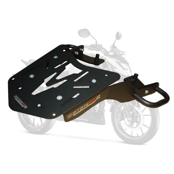 Bagageiro / Suporte Coyote Preto - CB 300 F Twister ano 2023 em Diante - Honda Imagem de Bagageiro / Suporte Coyote Preto - CB 300 F Twister ano 2023 em Diante - Honda