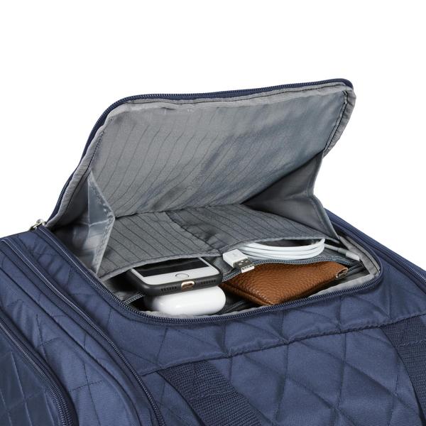 Imagem de Bagagem Amazon Basics Underseat Carry-On Rolling 14" Navy B