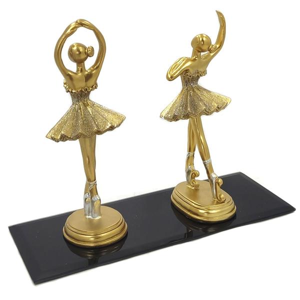 Imagem de Bailarina Decorativa Enfeite em Resina com base vários modelos balé dança decoração casa