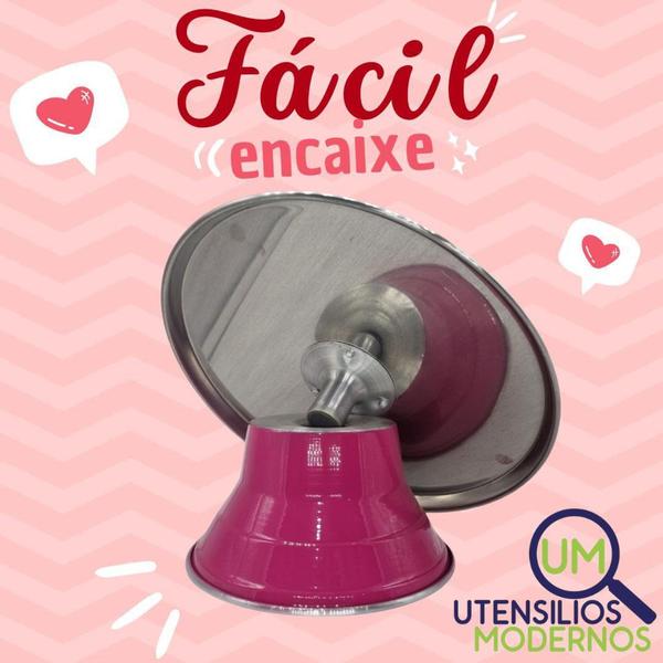 Imagem de Bailarina Giratória de Confeitar Bolo N30 Rosa Pink - Aluminio AMJ