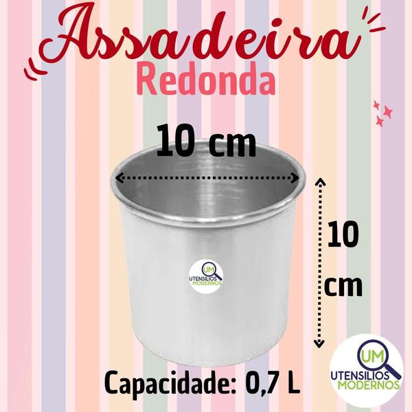 Imagem de Bailarina Giratória para Confeitar Bolo N30 Rosa Bebê   Assadeiras Formas 3 Peças 10,15 e 20 cm 10 cm de Altura Alumínio