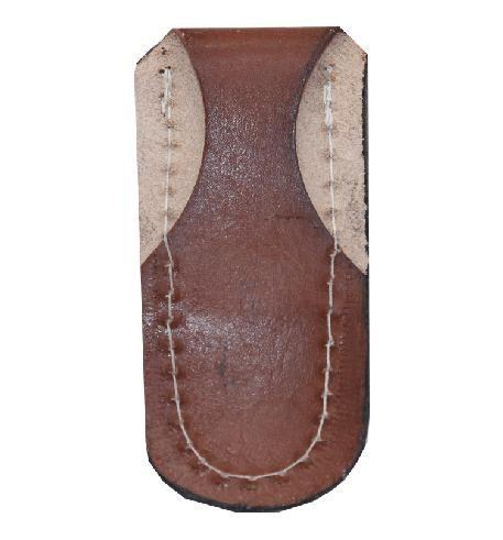 Imagem de Bainha Couro P/ Canivete Estilo Country Cawboy Barretos 11cm