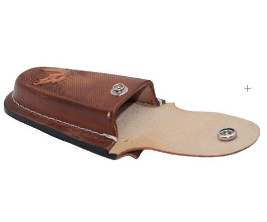 Bainha Couro P/ Canivete Estilo Country Cawboy Barretos 13cm - Shopdapesca Imagem de Bainha Couro P/ Canivete Estilo Country Cawboy Barretos 13cm