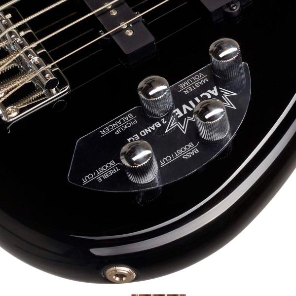 Imagem de Baixo 4 Cordas Ativo Cort Action Bass Plus Black