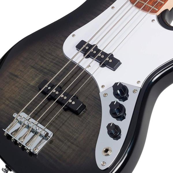 Imagem de Baixo 4 Cordas Jazz Bass Tampo Maple Cort GB24JJ TBK