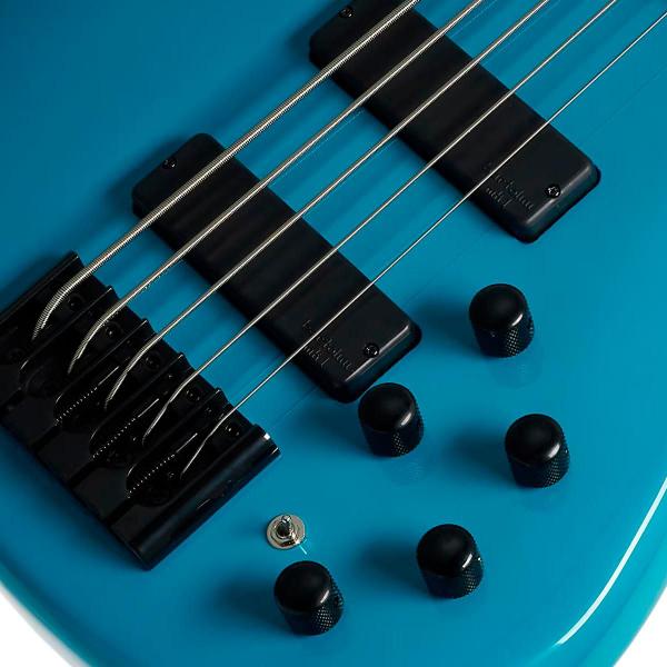 Baixo 5 Cordas Ativo Bartolini Cort C5 Deluxe CBL Blue Imagem de Baixo 5 Cordas Ativo Bartolini Cort C5 Deluxe CBL Blue