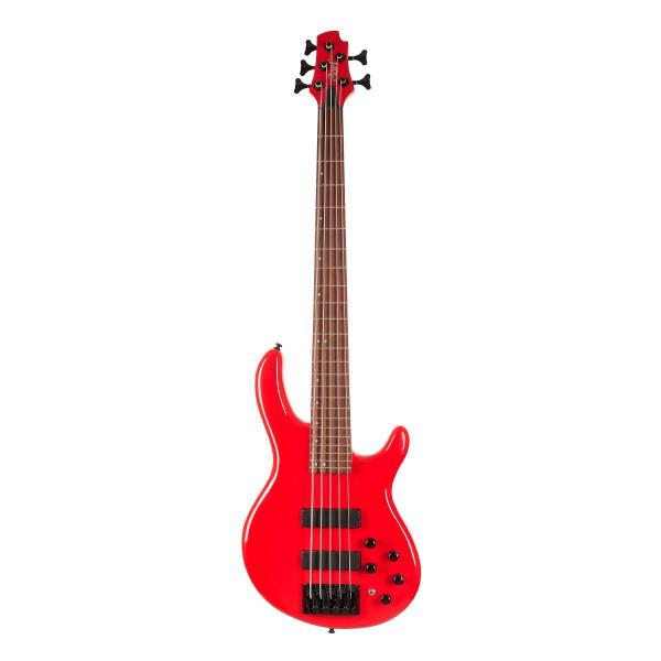 Imagem de Baixo 5 Cordas Ativo Bartolini Cort C5 Deluxe CRD Red