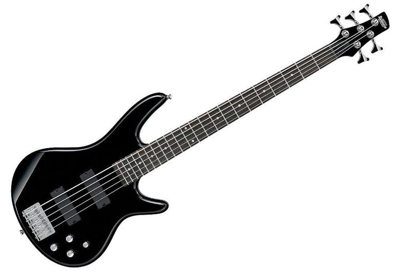 Imagem de Baixo 5 Cordas SR GIO Black Ibanez SR Series GSR205-BK