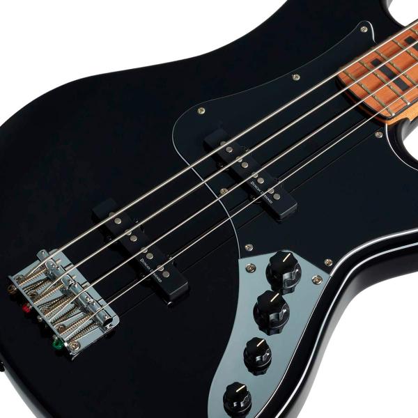 Imagem de Baixo Ativo 4 Cordas Jazz Bass Cort GB64JJ BK Preto