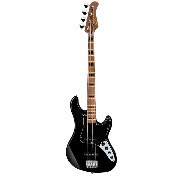 Imagem de Baixo Ativo 4 Cordas Jazz Bass Cort GB64JJ Black