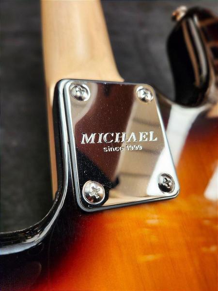 Imagem de Baixo Jz Bass Michael Bm675N Sunburst Black Cobertura Na