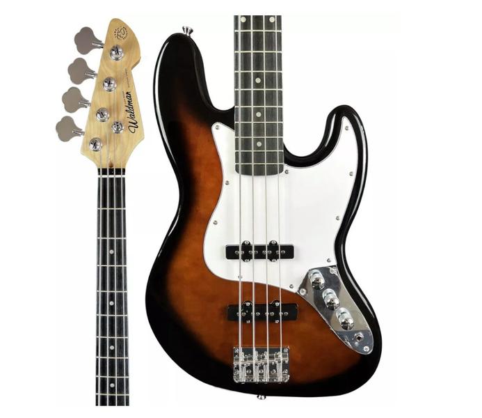 Imagem de Baixo waldman jazz bass 4c passivo gjj 100 bs brown sunburts