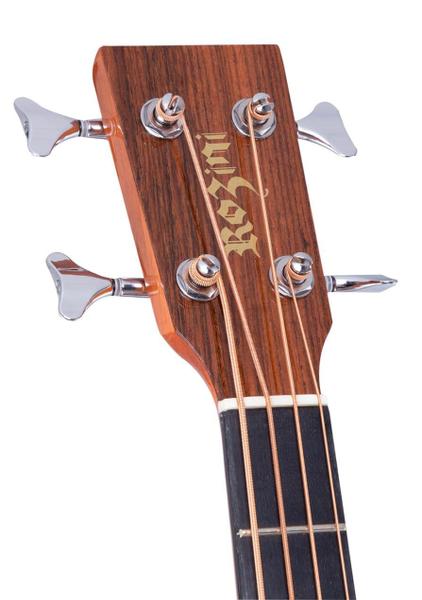 Baixolão Rozini RBX820 AT N LP Mini Premium Fishman Presys 4 Cordas Imagem de Baixolão Rozini RBX820 AT N LP Mini Premium Fishman Presys 4 Cordas