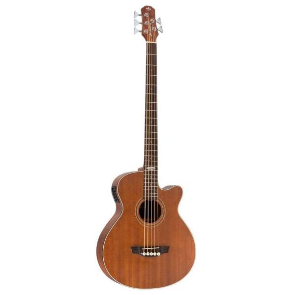 Baixolão Strinberg SB250C MGS 5 Cordas Mogno Fosco Imagem de Baixolão Strinberg SB250C MGS 5 Cordas Mogno Fosco