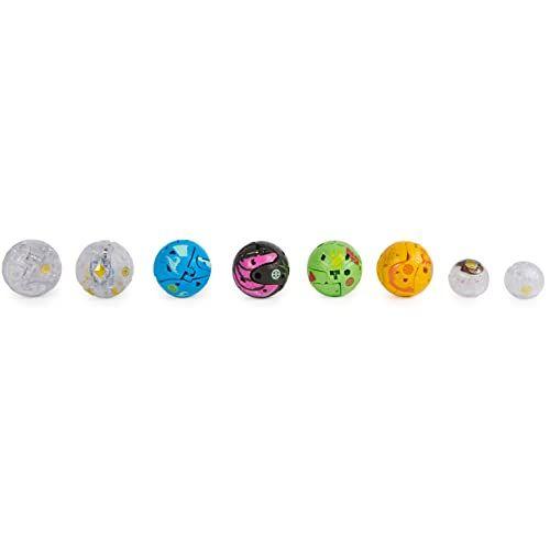 Imagem de Bakugan Evolutions, Bakugan Genesis Collection Pack, 2 Light Up Bakugan Action Figures, 4 Exclusive Bakugan, 2 Nanogan, 8 Bakugan Cards and 4 BakuCores, Kids Toys for Boys Age 6 and Up