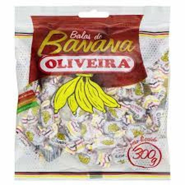 Imagem de bala banana oliveira 300g