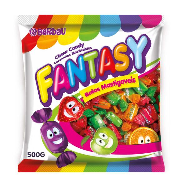 Imagem de Bala Berbau Fantasy Sortido 500g