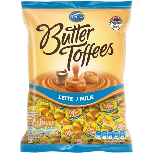 Imagem de Bala butter toffees arcor