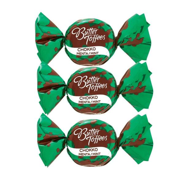 Bala Butter Toffees Chokko Menta 500g - Arcor Imagem de Bala Butter Toffees Chokko Menta 500g - Arcor