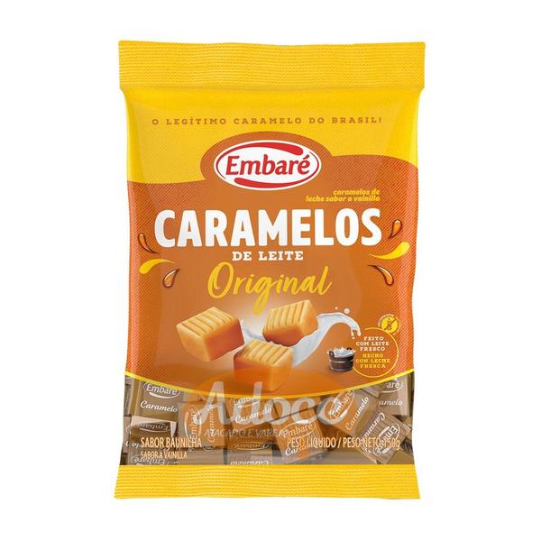 Bala caramelo 150g embaré Imagem de Bala caramelo 150g embaré