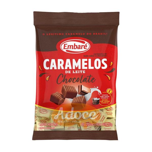 Bala caramelo 150g embaré Imagem de Bala caramelo 150g embaré