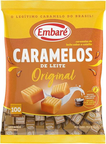 Imagem de bala caramelo de leite pct 660g