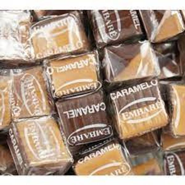 Bala caramelo meio amargo 660g - Embaré Imagem de Bala caramelo meio amargo 660g