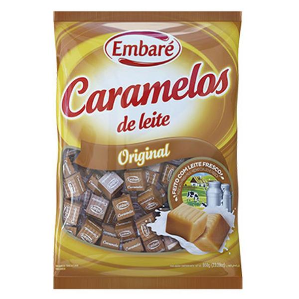 Imagem de Bala caramelos leite original 660g embaré