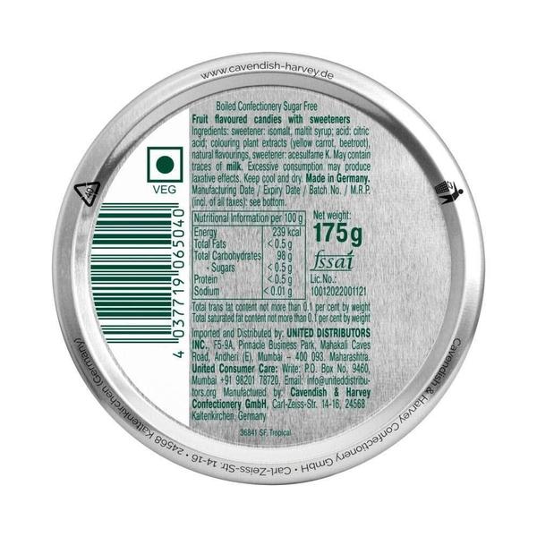 Bala Cavendish & Harvey Sem Açucar Tropical Fruit 175G (3X) Imagem de Bala Cavendish & Harvey Sem Açucar Tropical Fruit 175G (3X)