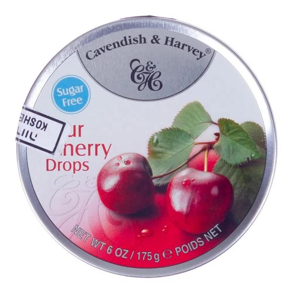 Imagem de Bala Cavendish & Harvey Sugar Free Sour Cherry 175G (3 Und)