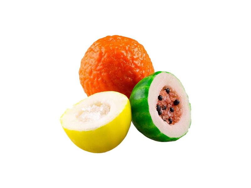 Bala Chiclete Salada de Frutas 80gr - Fini Imagem de Bala Chiclete Salada de Frutas 80gr - Fini