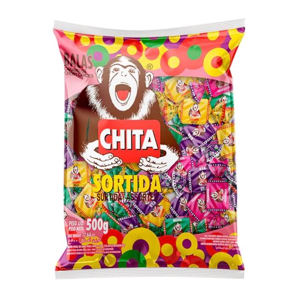 Imagem de Bala Chita Mast. Sortida 600gr