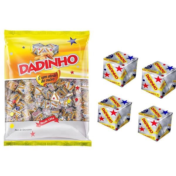 Imagem de Bala Dadinho De Amendoim Pacote C/900g