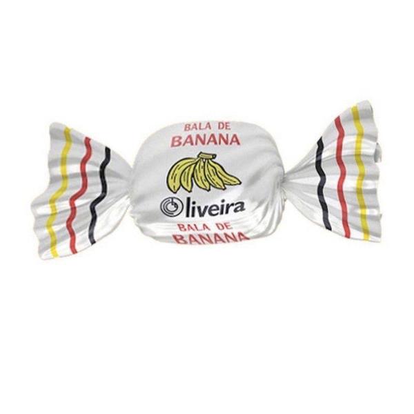 BALA DE BANANA MASTIGAVEL PACOTE 500g OLIVEIRA Imagem de BALA DE BANANA MASTIGAVEL PACOTE 500g OLIVEIRA